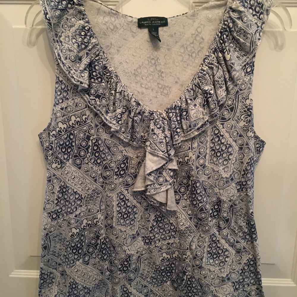 Ralph Lauren Jean CO. Top
